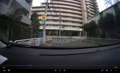 無事故プログラムDR AIを活用した画像認識機能